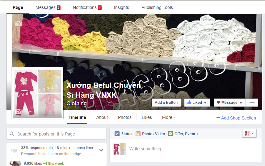 Chọn Insight của Page