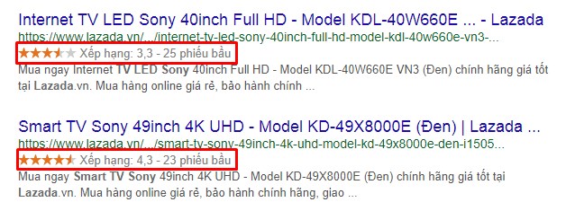 Hỗ trợ dữ liệu có cấu trúc Schema cho các trang nội dung