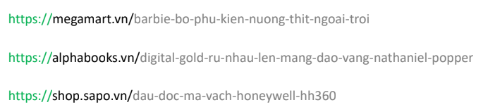 URL thân thiện SEO