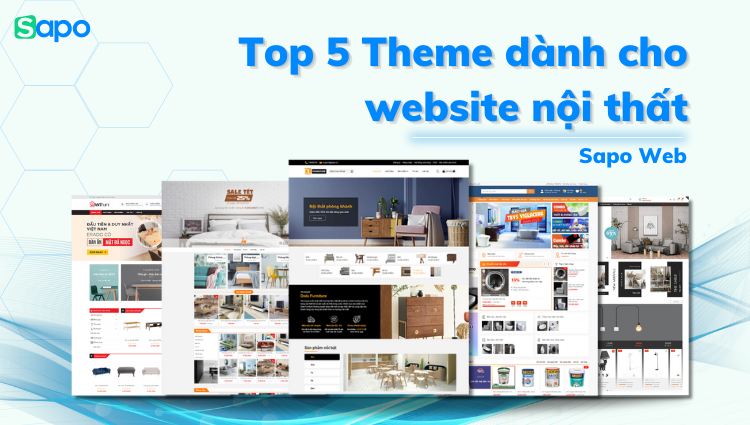 5 giao diện website