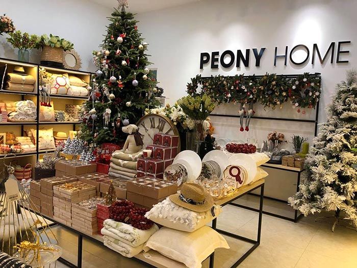 trang trí noel cho cửa hàng