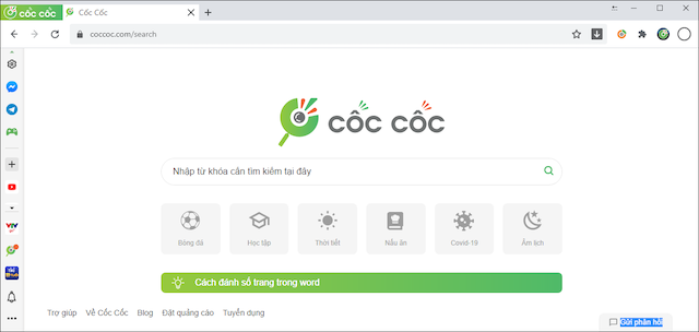 Trình duyệt Cốc Cốc