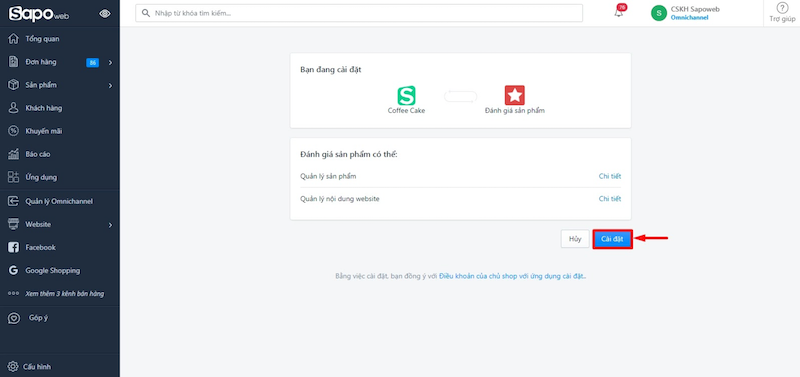 ứng dụng Đánh giá sản phẩm
