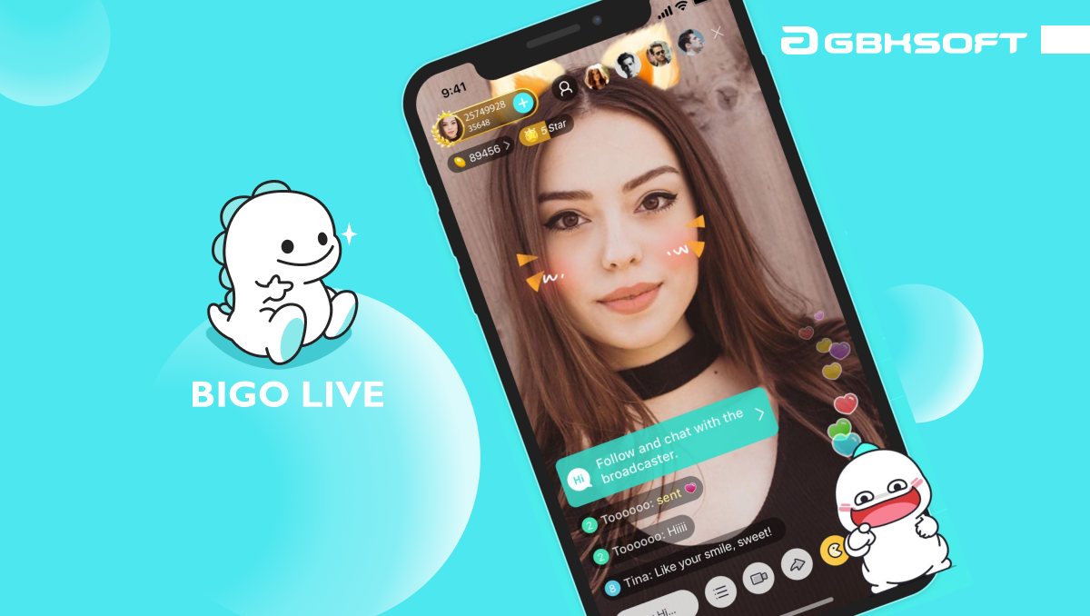 ứng dụng livestream đẹp