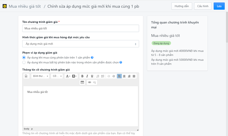 Ứng dụng Mua nhiều giá tốt