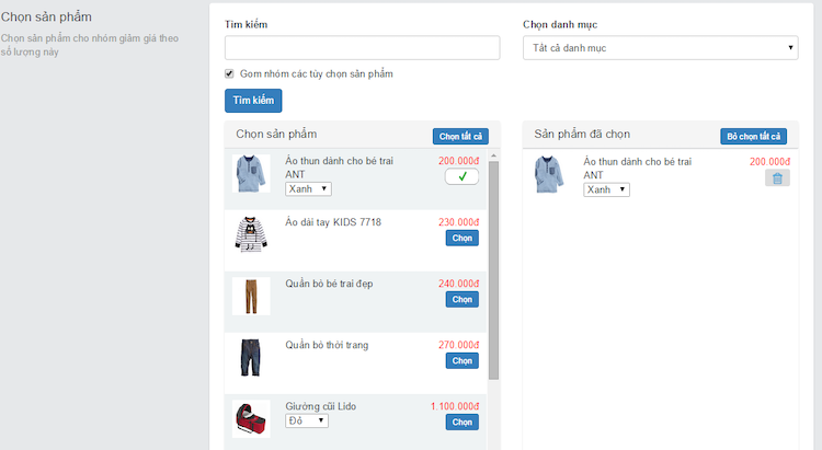 Ứng dụng Mua nhiều giá tốt