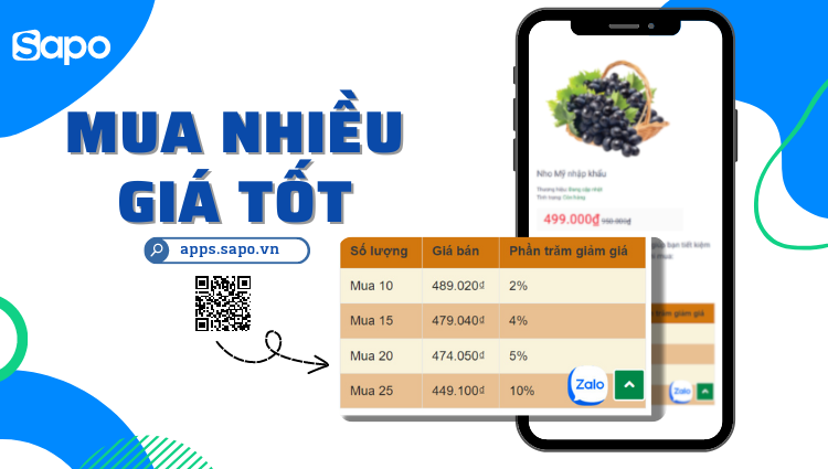 Mua nhiều giá tốt