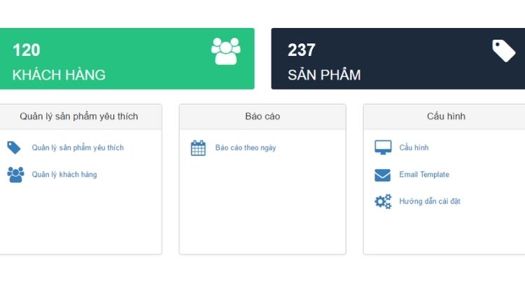 ứng dụng Sản phẩm yêu thích