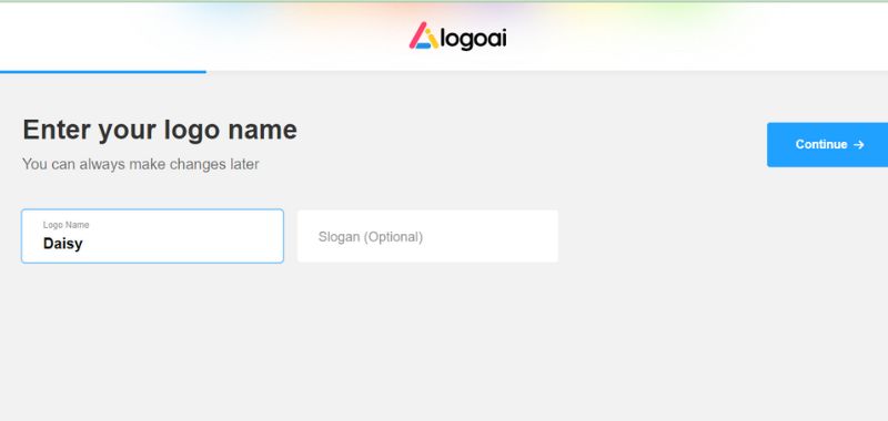 ve-logo-bang-ai-1-1 Bước 2: Nhập tên thương hiệu và slogan.