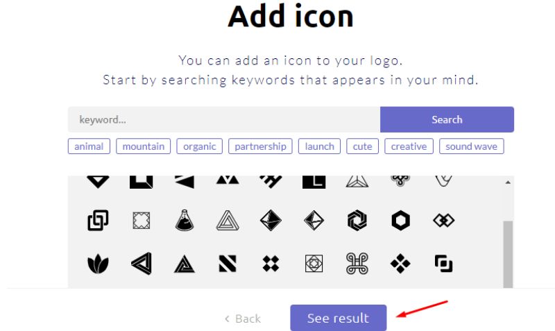 ve-logo-bang-ai-23 Bước 6: Lựa chọn icon