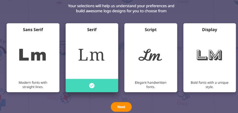 ve-logo-bang-ai-27 Bước 3: Lựa chọn phông chữ phù hợp