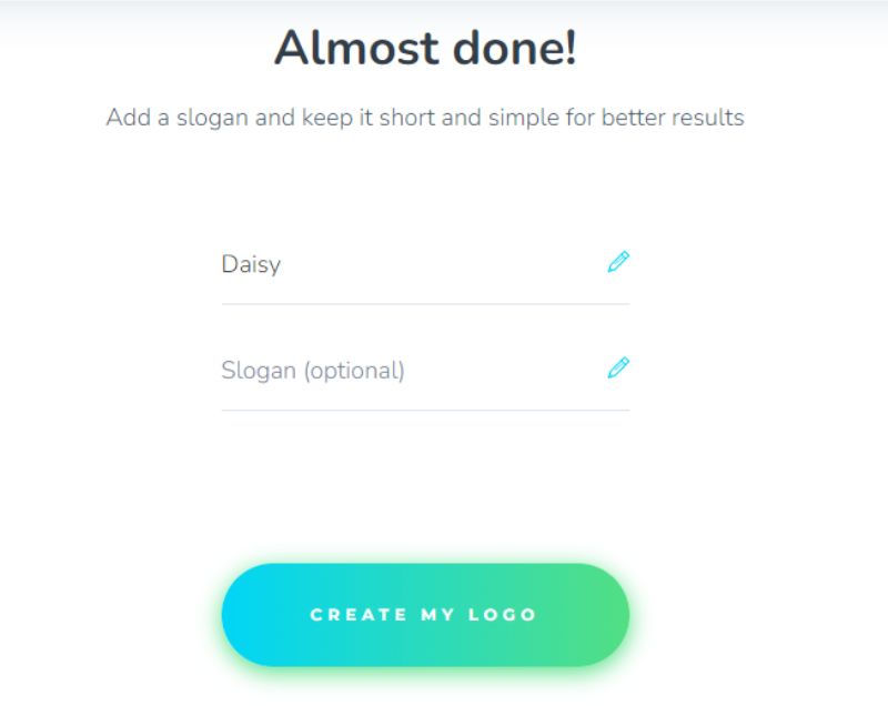 ve-logo-bang-ai-9 Bước 4: Thêm slogan