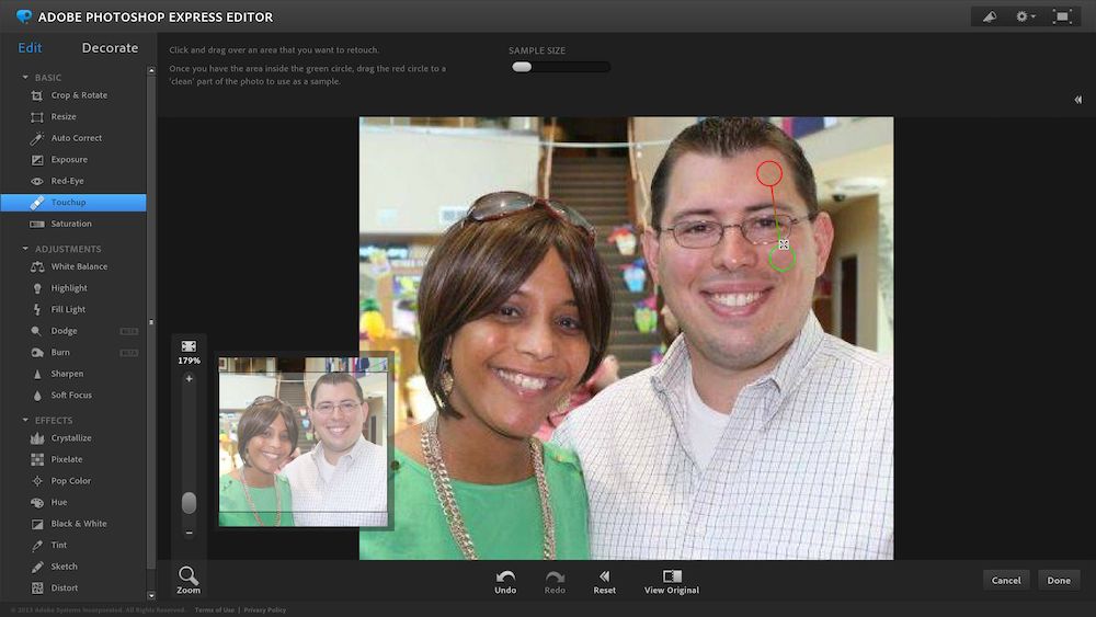 Web chỉnh ảnh Photoshop Express Editor