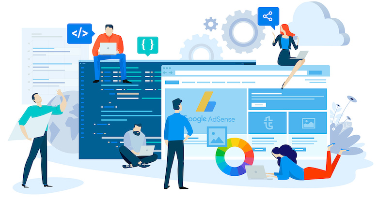 Trang web kiếm tiền online bằng Google Adsense