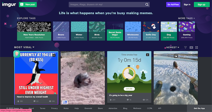 Website up ảnh lấy link Imgur