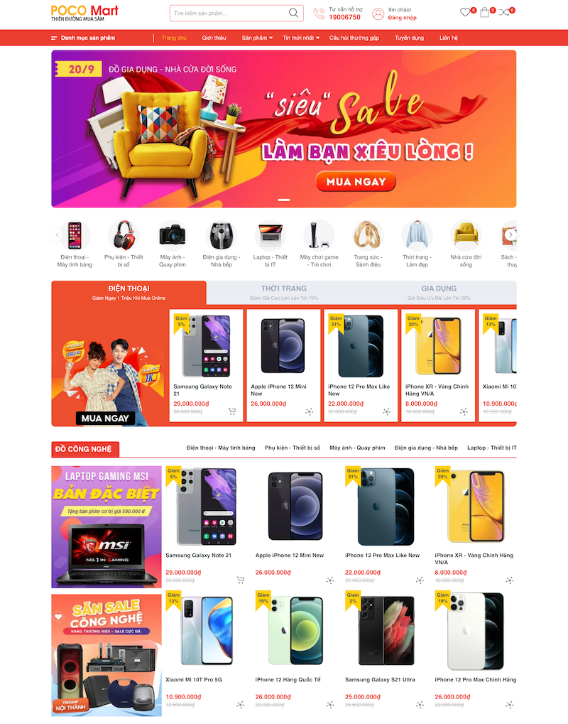 website-ban-hang-online-2 Giao diện hiện đại, tích hợp những tính năng phục vụ bán hàng