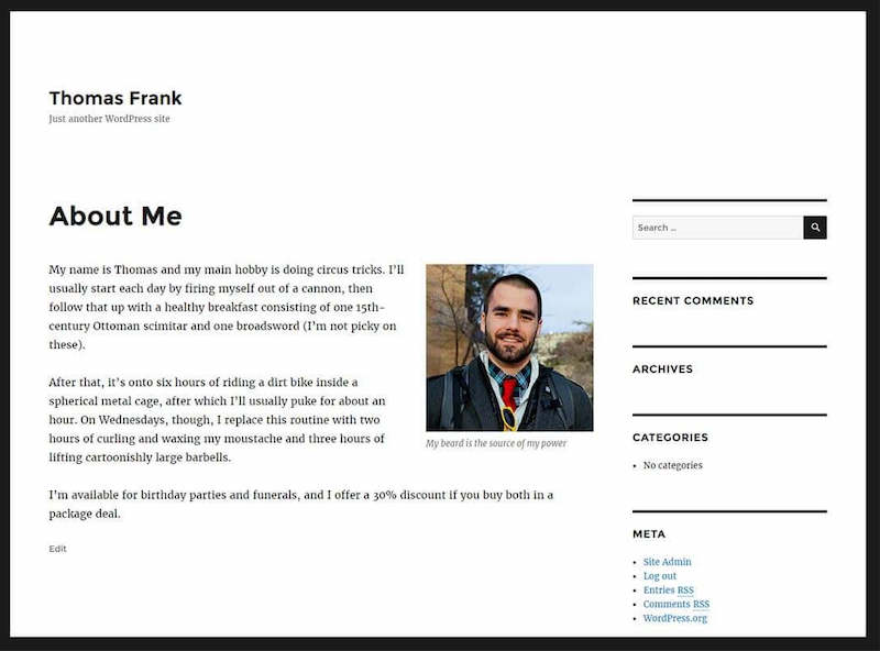 Thiết kế website giới thiệu bản thân là gì?