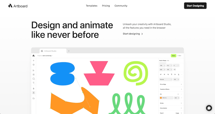 Website mockup Artboard Studio