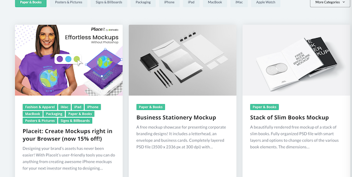 Trang web Mockup World