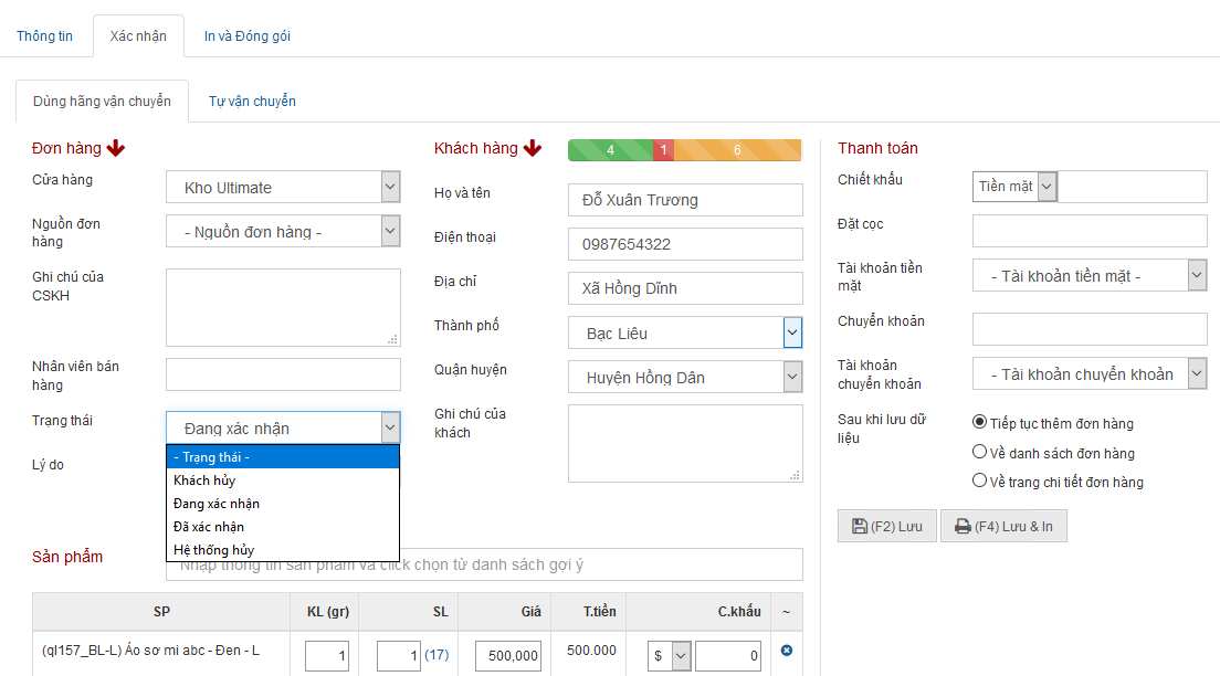 xac-nhan-don-hang-tren-shopee cách bán hàng trên Shopee