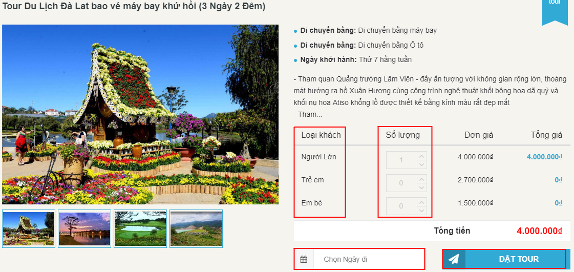 Xây dựng website du lịch đẹp, chuyên nghiệp